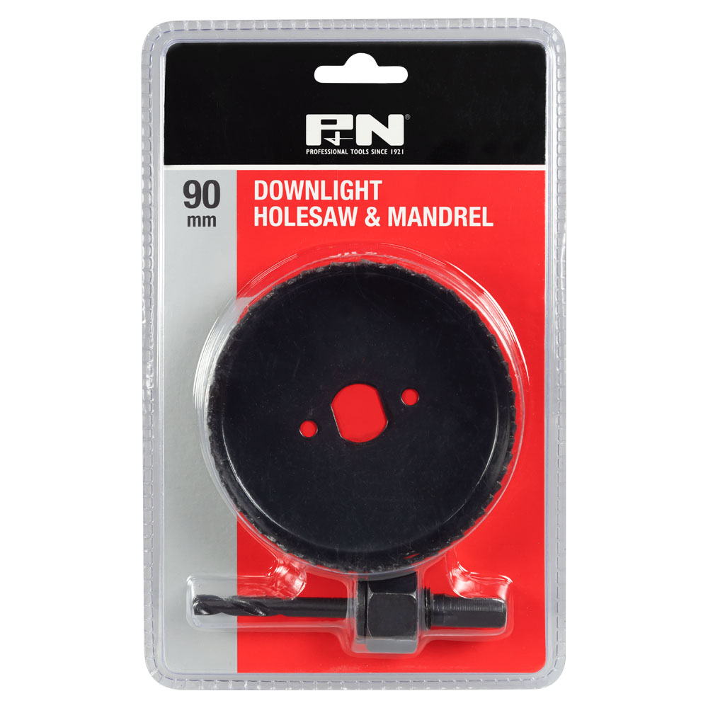 HOLESAW DOWNLIGHT CARBON STEEL 90MM P N P N Tools